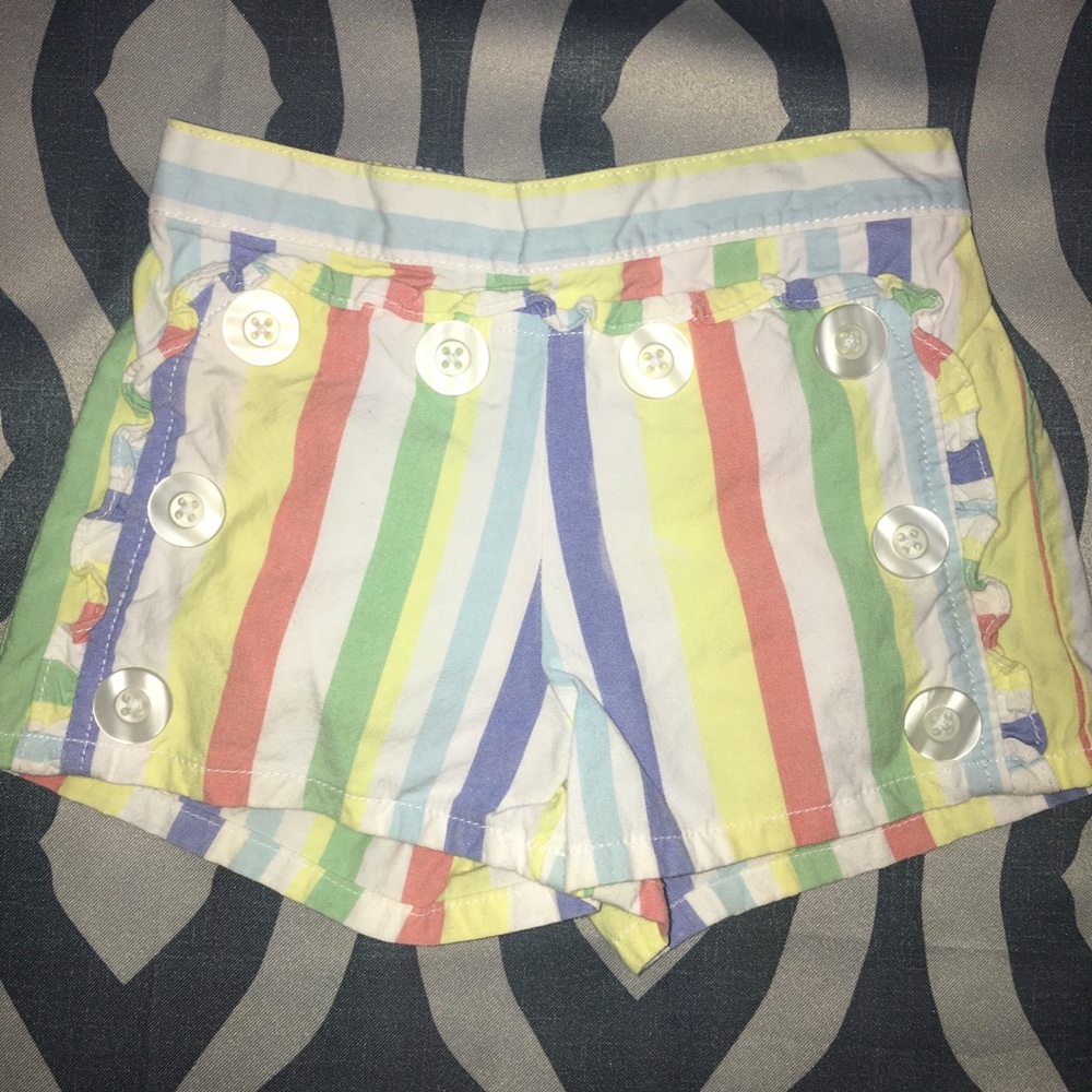 5/$25 GYMBOREE Striped Shorts Size 18-24 Months